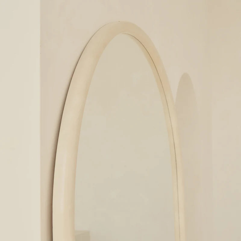 Grand Miroir Arche Amora Effet Ciment 200 cm x 120 cm